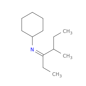 Cyclohexanamine, N-(1-ethyl-2-methylbutylidene)-, (Z)-