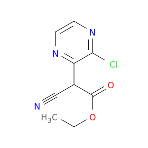 ETHYL (3-CHLOROPYRAZIN-2-YL)(CYANO)ACETATE