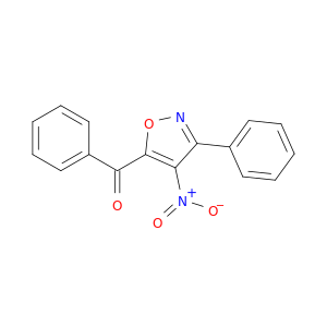 Methanone, (4-nitro-3-phenyl-5-isoxazolyl)phenyl-