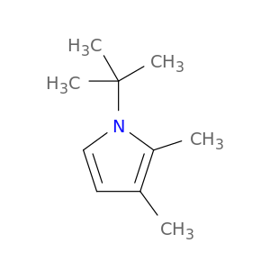 1H-Pyrrole, 1-(1,1-dimethylethyl)-2,3-dimethyl-