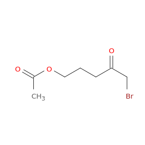 2-Pentanone, 1-bromo-5-hydroxy-, acetate