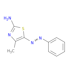 2-Thiazolamine, 4-methyl-5-(phenylazo)-