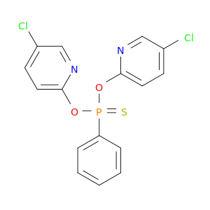 Phosphonothioic acid, phenyl-, O,O-bis(5-chloro-2-pyridinyl) ester