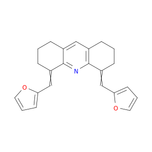 Acridine, 4,5-bis(2-furanylmethylene)-1,2,3,4,5,6,7,8-octahydro-