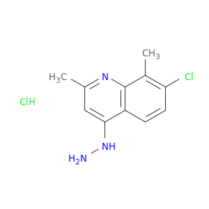 7-Chloro-2,8-dimethyl-4-hydrazinoquinoline hydrochloride