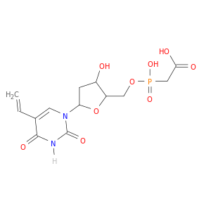 {[5-(2,4-DIOXO-5-VINYL-3,4-DIHYDRO-2H-PYRIMIDIN-1-YL)-3-HYDROXY-TETRAHYDRO-FURAN-2-YLMETHOXY]-HYDROXY-PHOSPHORYL}-ACETIC ACID