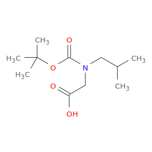 2-((叔丁氧羰基)(异丁基)氨基)乙酸