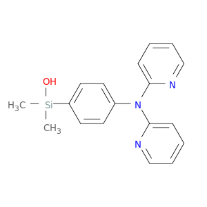Silanol, [4-(di-2-pyridinylamino)phenyl]dimethyl-
