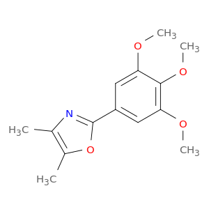 Oxazole, 4,5-dimethyl-2-(3,4,5-trimethoxyphenyl)-
