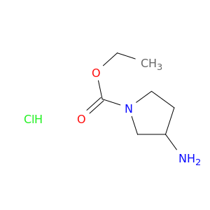 ethyl 3-aminopyrrolidine-1-carboxylate hydrochloride