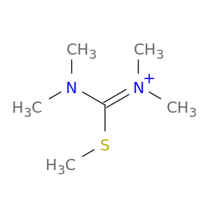 Methanaminium, N-[(dimethylamino)(methylthio)methylene]-N-methyl-