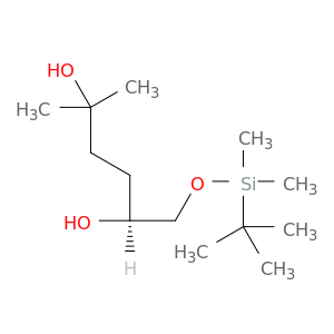 2,5-Hexanediol, 1-[[(1,1-dimethylethyl)dimethylsilyl]oxy]-5-methyl-, (S)-