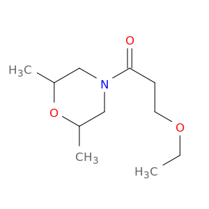 1-(2,6-DIMETHYL-4-MORPHOLINYL)-3-ETHOXY-1-PROPANONE