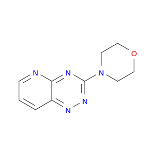 Pyrido[2,3-e]-1,2,4-triazine, 3-(4-morpholinyl)-