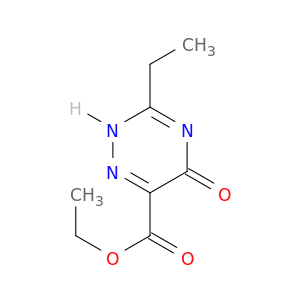 ETHYL 3-ETHYL-5-OXO-2H-1,2,4-TRIAZINE-6-CARBOXYLATE