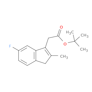 1H-Indene-3-acetic acid, 5-fluoro-2-methyl-, 1,1-dimethylethyl ester
