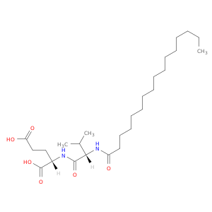 L-Glutamic acid, N-[N-(1-oxohexadecyl)-L-valyl]-