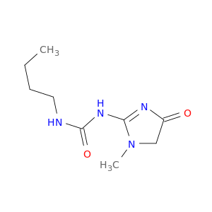 Urea, N-butyl-N'-(4,5-dihydro-1-methyl-4-oxo-1H-imidazol-2-yl)-