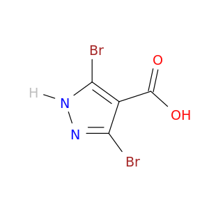 1H-吡唑-4-羧酸,3,5-二溴-