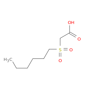 Acetic acid, (hexylsulfonyl)-