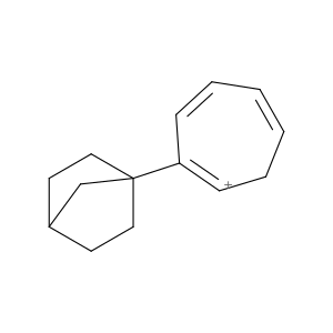 Cycloheptatrienylium, bicyclo[2.2.1]hept-1-yl-