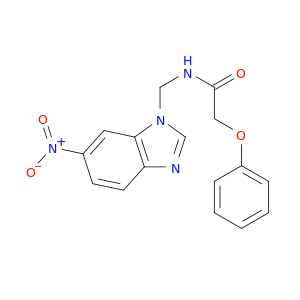 Acetamide,N-[(6-nitro-1H-benzimidazol-1-yl)methyl]-2-phenoxy-