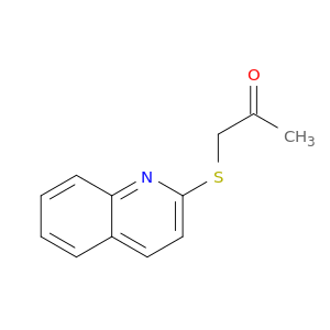 2-Propanone,1-(2-quinolinylthio)-