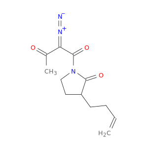 2-Pyrrolidinone, 3-(3-butenyl)-1-(2-diazo-1,3-dioxobutyl)-