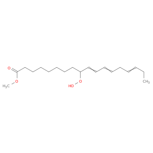 10,12,15-Octadecatrienoic acid, 9-hydroperoxy-, methyl ester