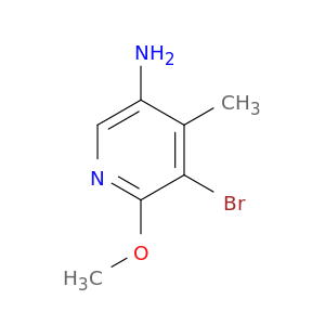 5-bromo-6-methoxy-4-methylpyridin-3-amine