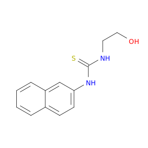 Thiourea, N-(2-hydroxyethyl)-N'-2-naphthalenyl-