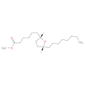 2-Furanhexanoic acid, tetrahydro-5-octyl-, methyl ester, cis-