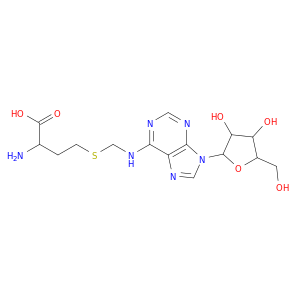 2-amino-4-[[[9-[3,4-dihydroxy-5-(hydroxymethyl)oxolan-2-yl]purin-6-yl]amino]methylsulfanyl]butanoic acid