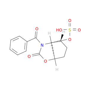 (1R,4R,5S)-6-benzoyl-7-oxo-4-sulfooxy-8-oxa-6-azabicyclo[3.3.0]octane