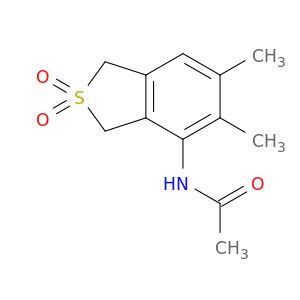 Acetamide, N-(1,3-dihydro-5,6-dimethyl-2,2-dioxidobenzo[c]thien-4-yl)-