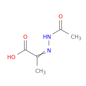 Propanoic acid,2-(2-acetylhydrazinylidene)-