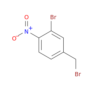 Benzene, 2-bromo-4-(bromomethyl)-1-nitro-