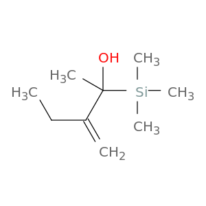 2-Pentanol, 3-methylene-2-(trimethylsilyl)-