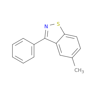 1,2-Benzisothiazole, 5-methyl-3-phenyl-