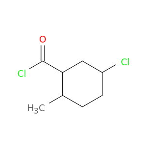 Cyclohexanecarbonylchloride, 5-chloro-2-methyl-
