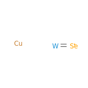 Copper tungsten selenide