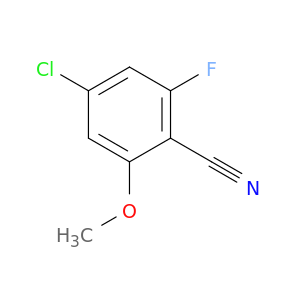 4-Chloro-2-fluoro-6-methoxybenzonitrile