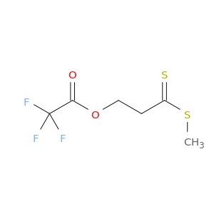 Acetic acid, trifluoro-, 3-(methylthio)-3-thioxopropyl ester