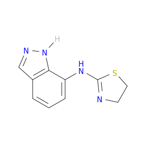 1H-Indazol-7-amine, N-(4,5-dihydro-2-thiazolyl)-