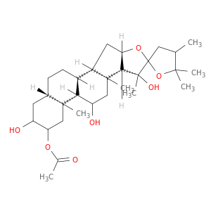 24-Methyl-22,25-epoxy-5alpha-furostan-2,3,11,20-tetrol 2-monoacetate