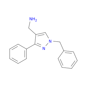 (1-Benzyl-3-phenyl-1H-pyrazol-4-yl)methanamine