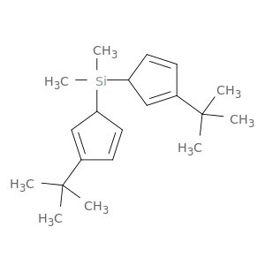 Silane, bis[3-(1,1-dimethylethyl)-2,4-cyclopentadien-1-yl]dimethyl-