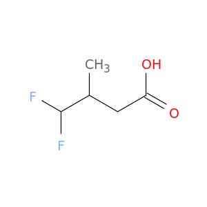 4,4-Difluoro-3-methylbutanoic Acid