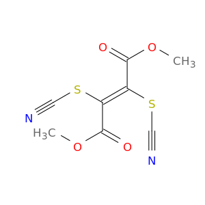 2-Butenedioic acid, 2,3-dithiocyanato-, dimethyl ester, (E)-