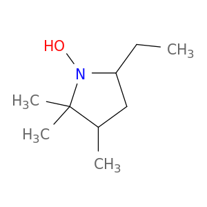 Pyrrolidine, 5-ethyl-1-hydroxy-2,2,3-trimethyl-